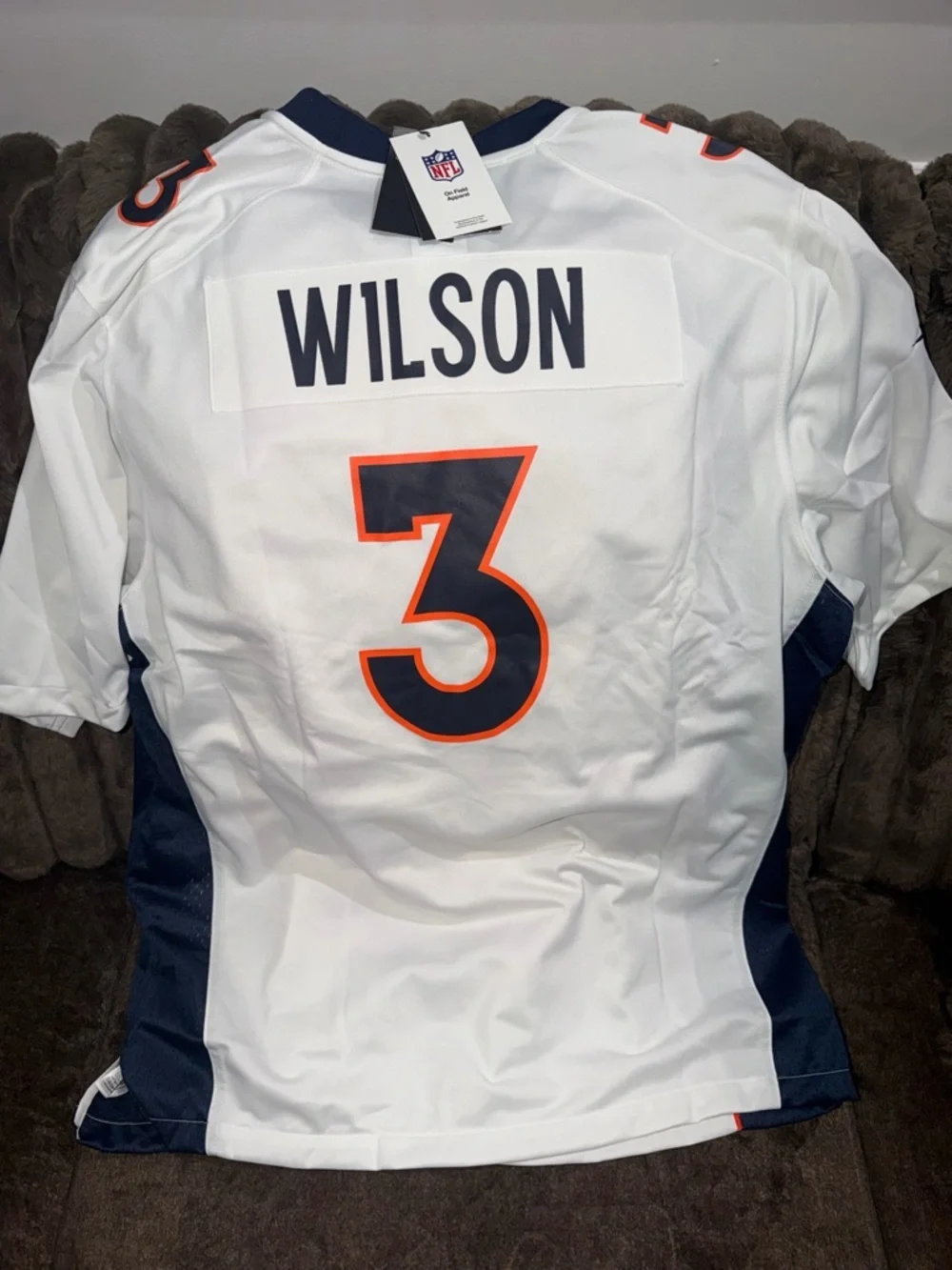 Denver broncos Russell Wilson Nike game jersey new with tag